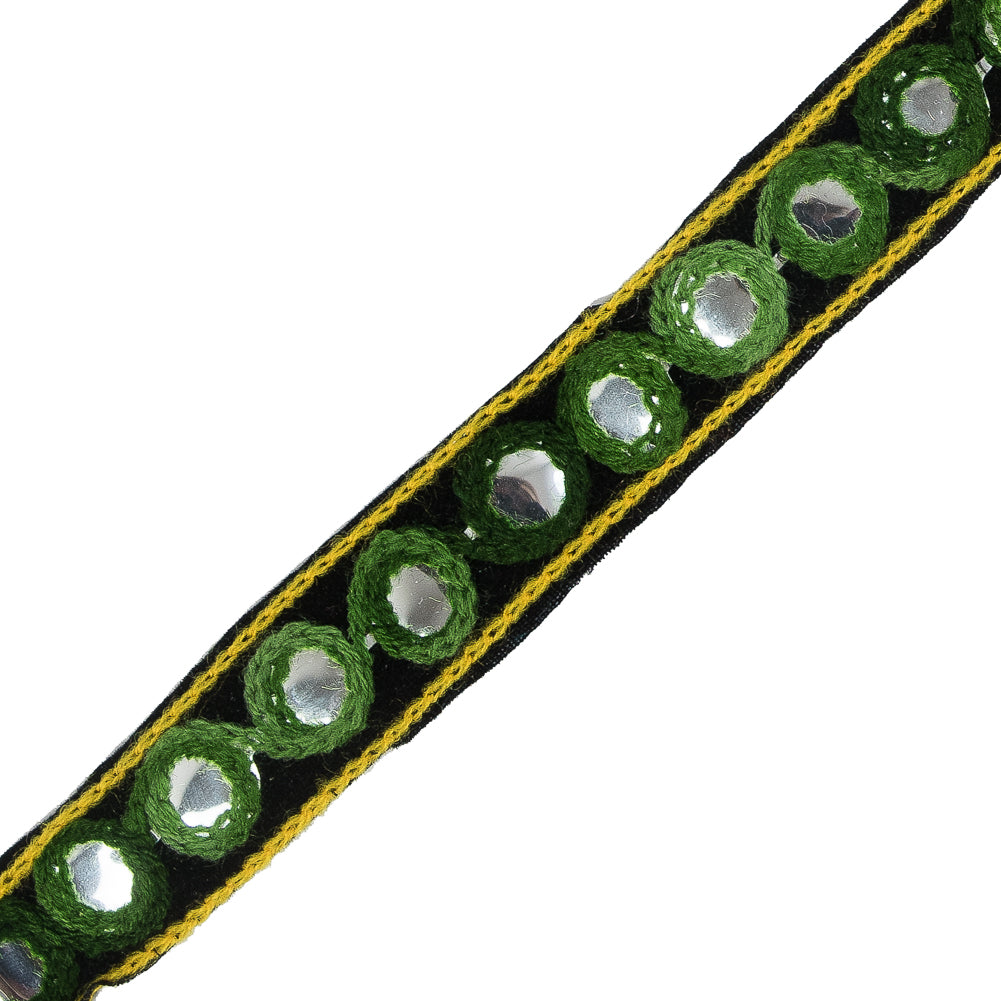 Green Mirror Trim - 0.75" Detail Green Mirror Trim - 0.75" Detail