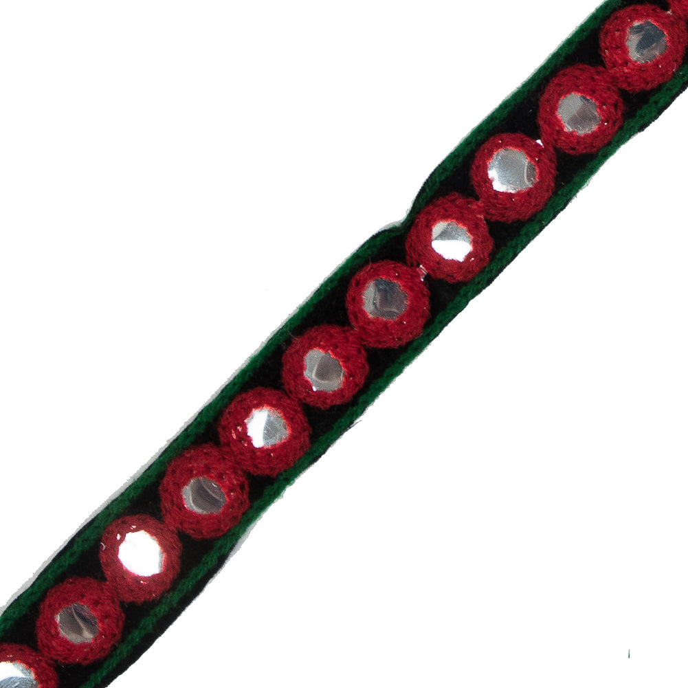 Red Mirror Trim - 0.75" Detail Red Mirror Trim - 0.75" Detail