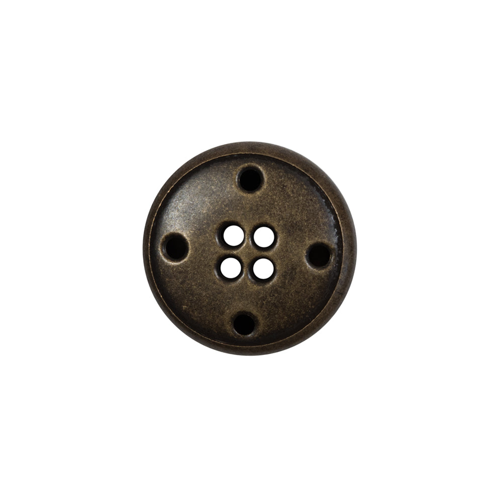 Bronze Metal Dome Button - 28L/18mm Detail Bronze Metal Dome Button - 28L/18mm Detail