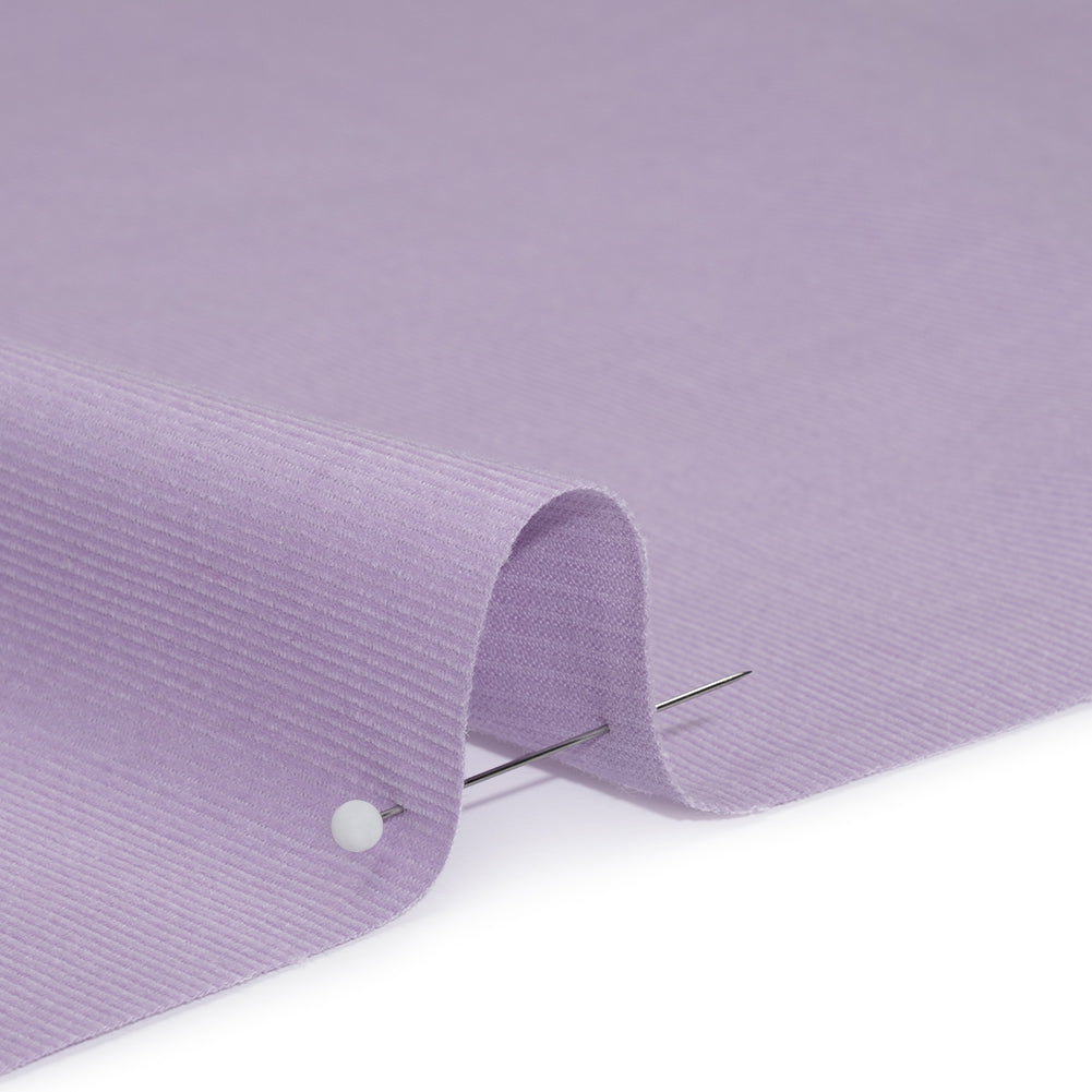 Featherwale Cotton Corduroy - Lavender - Dawn Collection Folded Featherwale Cotton Corduroy - Lavender - Dawn Collection Folded