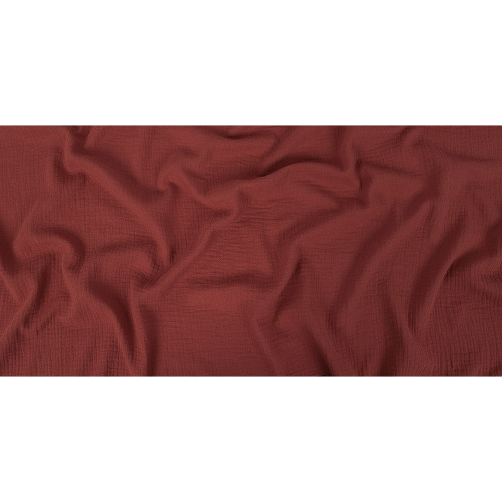 Double Cotton Gauze - Rosewood - Talamanca Collection Folded
