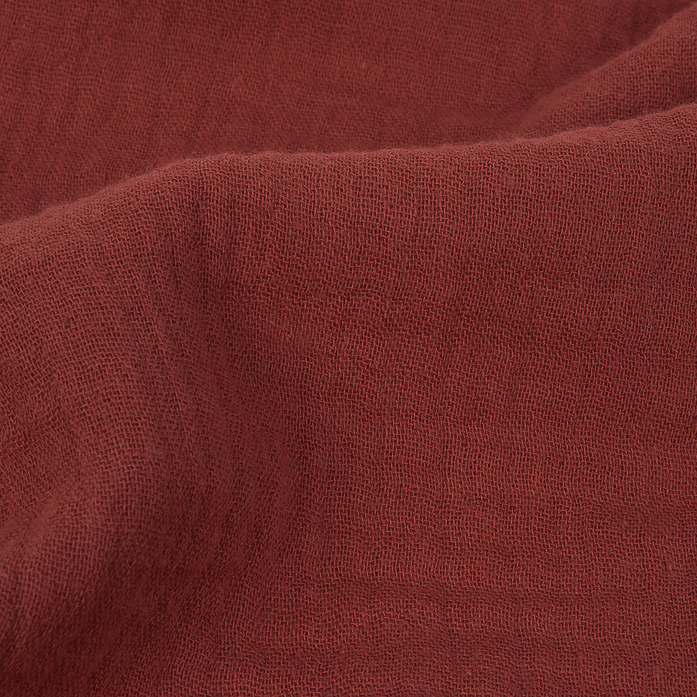 Double Cotton Gauze - Rosewood - Talamanca Collection Full