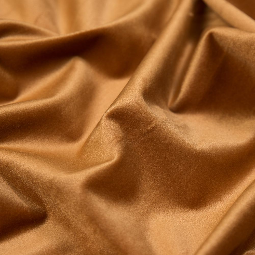 Polyester Velvet - Tangerine - Helene Collection Full Polyester Velvet - Tangerine - Helene Collection Full