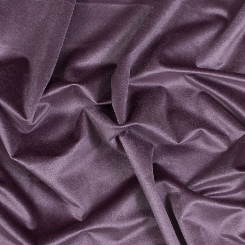 Polyester Velvet - Tulipwood Purple - Helene Collection Polyester Velvet - Tulipwood Purple - Helene Collection