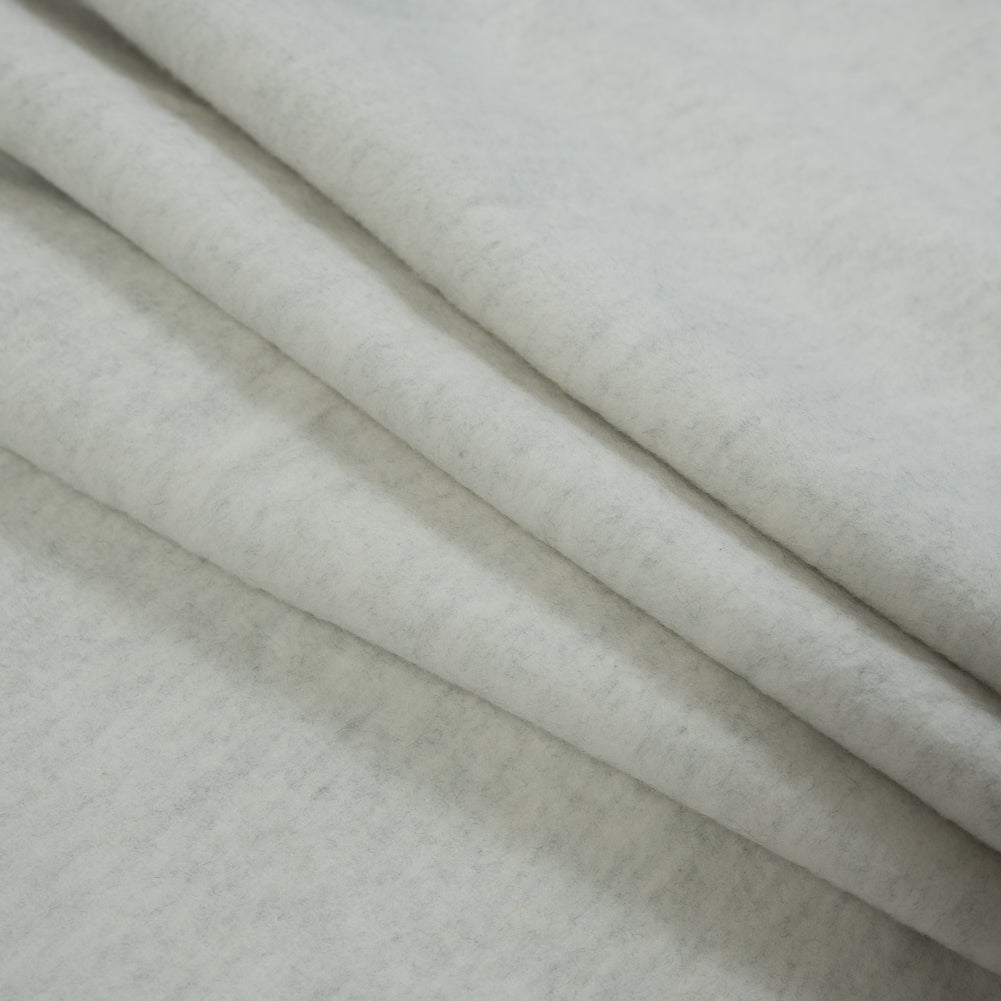Fleece-Backed Stretch Cotton Knit - Oatmeal - Cecil Collection Detail Fleece-Backed Stretch Cotton Knit - Oatmeal - Cecil Collection Detail