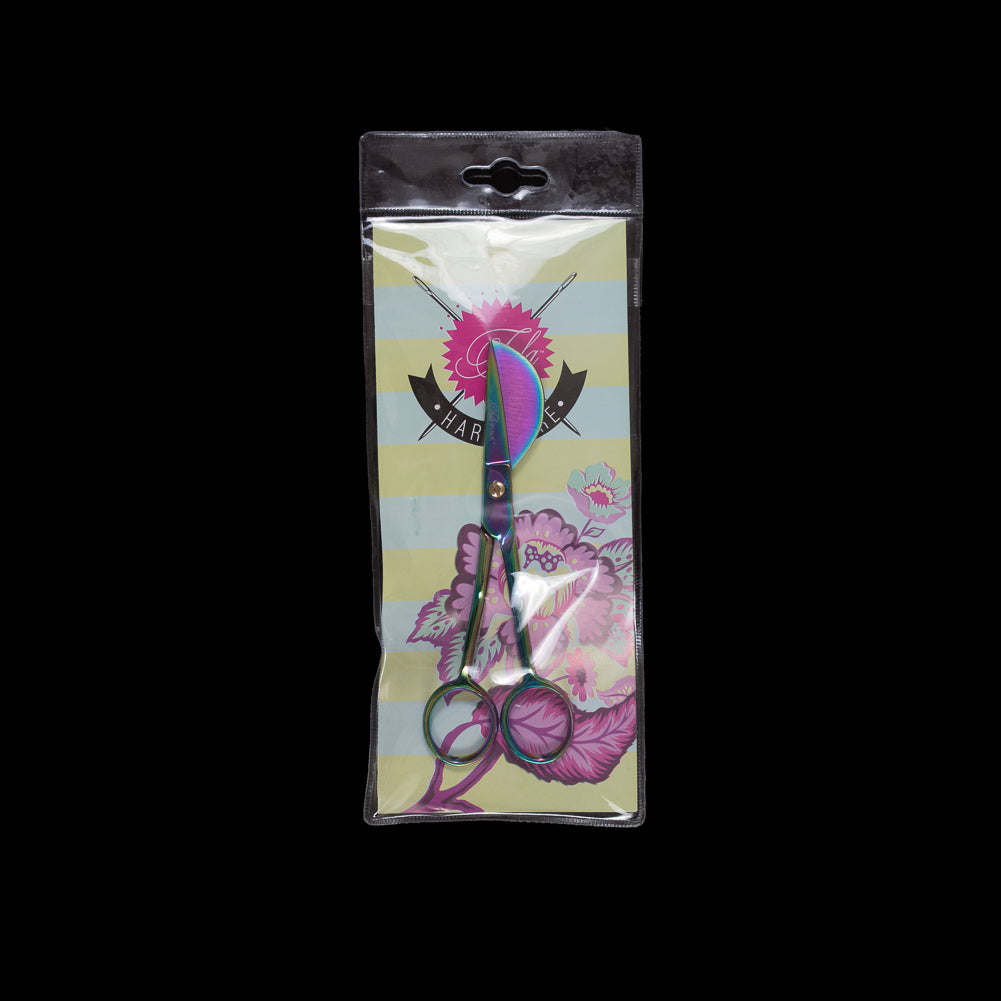 Tula Pink 6" Duckbill Applique Scissors Detail