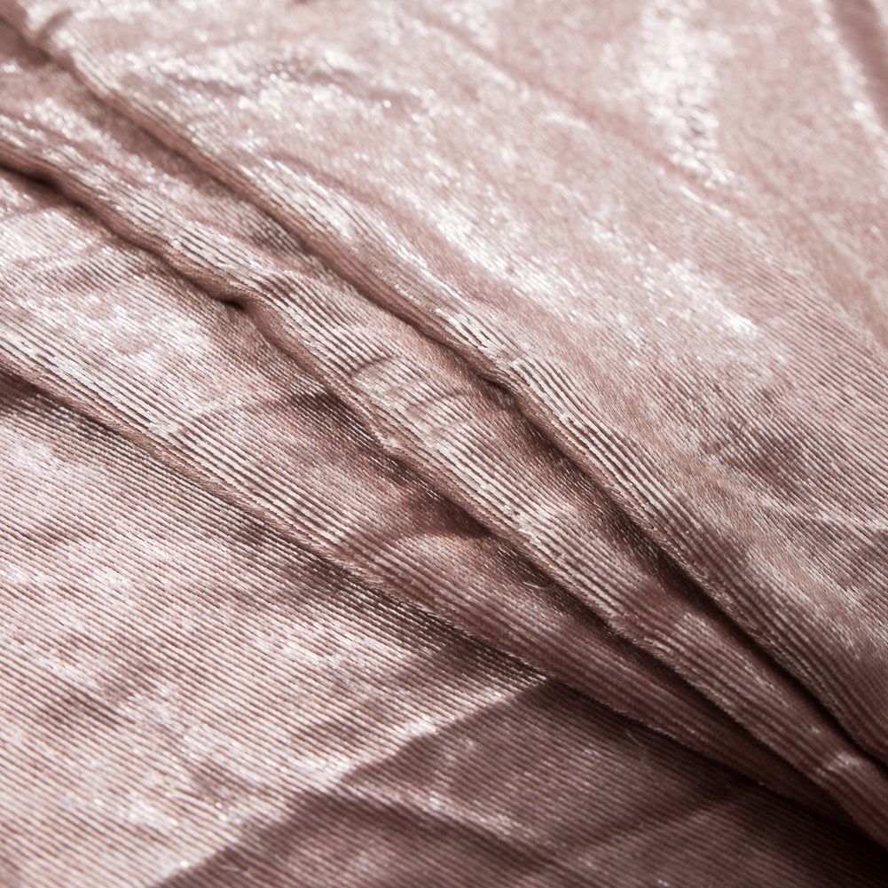 Metallic Velvet - Rose Gold - Ava Collection Detail Metallic Velvet - Rose Gold - Ava Collection Detail