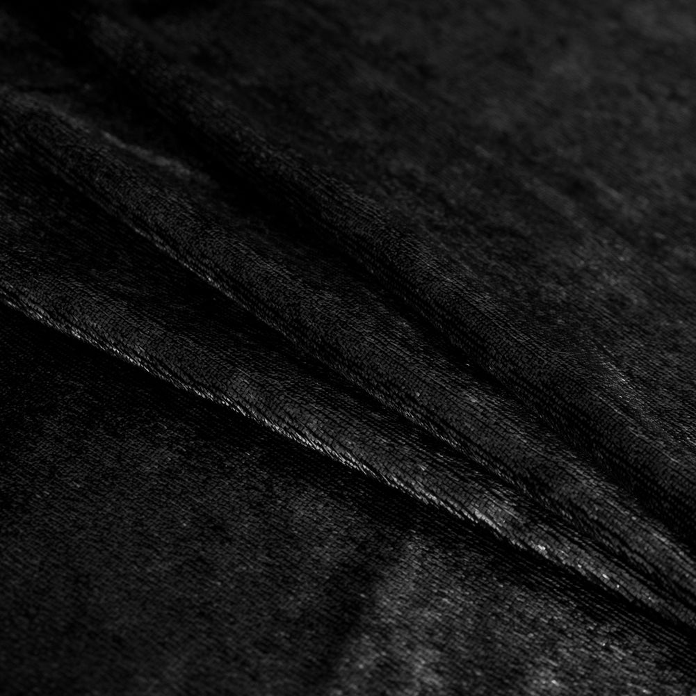 Metallic Velvet - Black - Ava Collection Detail Metallic Velvet - Black - Ava Collection Detail
