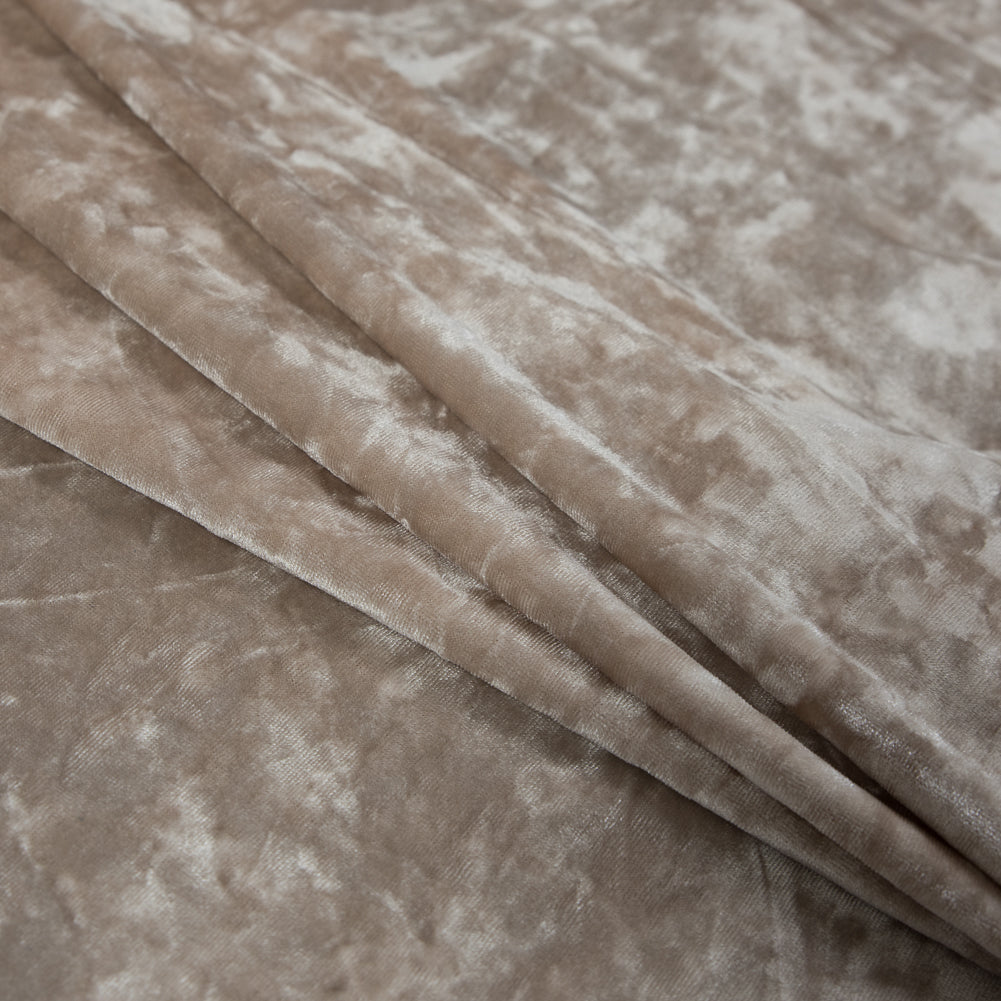 Crushed Velour - Moonbeam - Auguste Collection Detail Crushed Velour - Moonbeam - Auguste Collection Detail