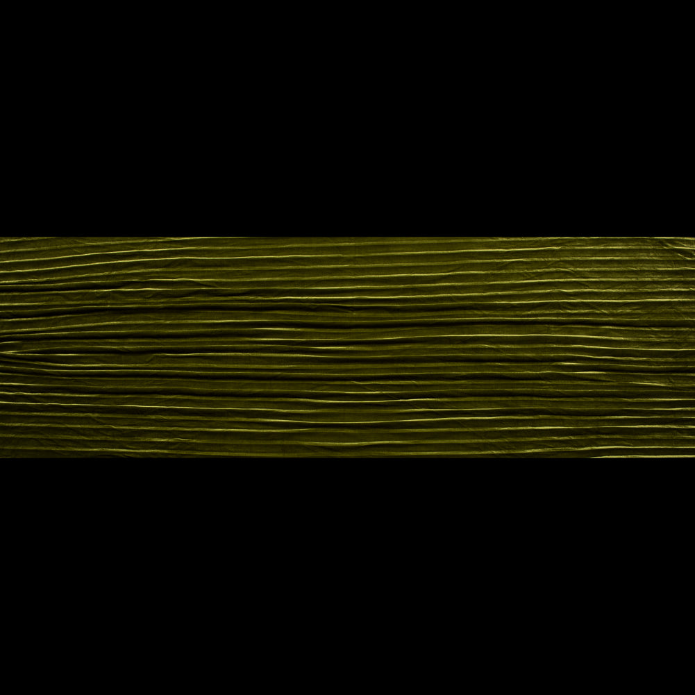 Pleated Velour - Woodbine - Tver Collection Folded Pleated Velour - Woodbine - Tver Collection Folded