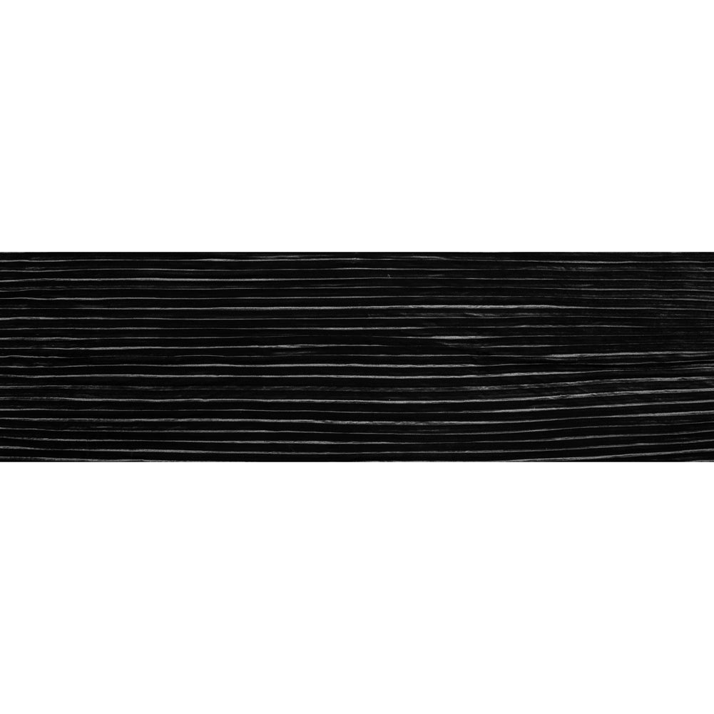Pleated Velour - Black - Tver Collection Folded Pleated Velour - Black - Tver Collection Folded