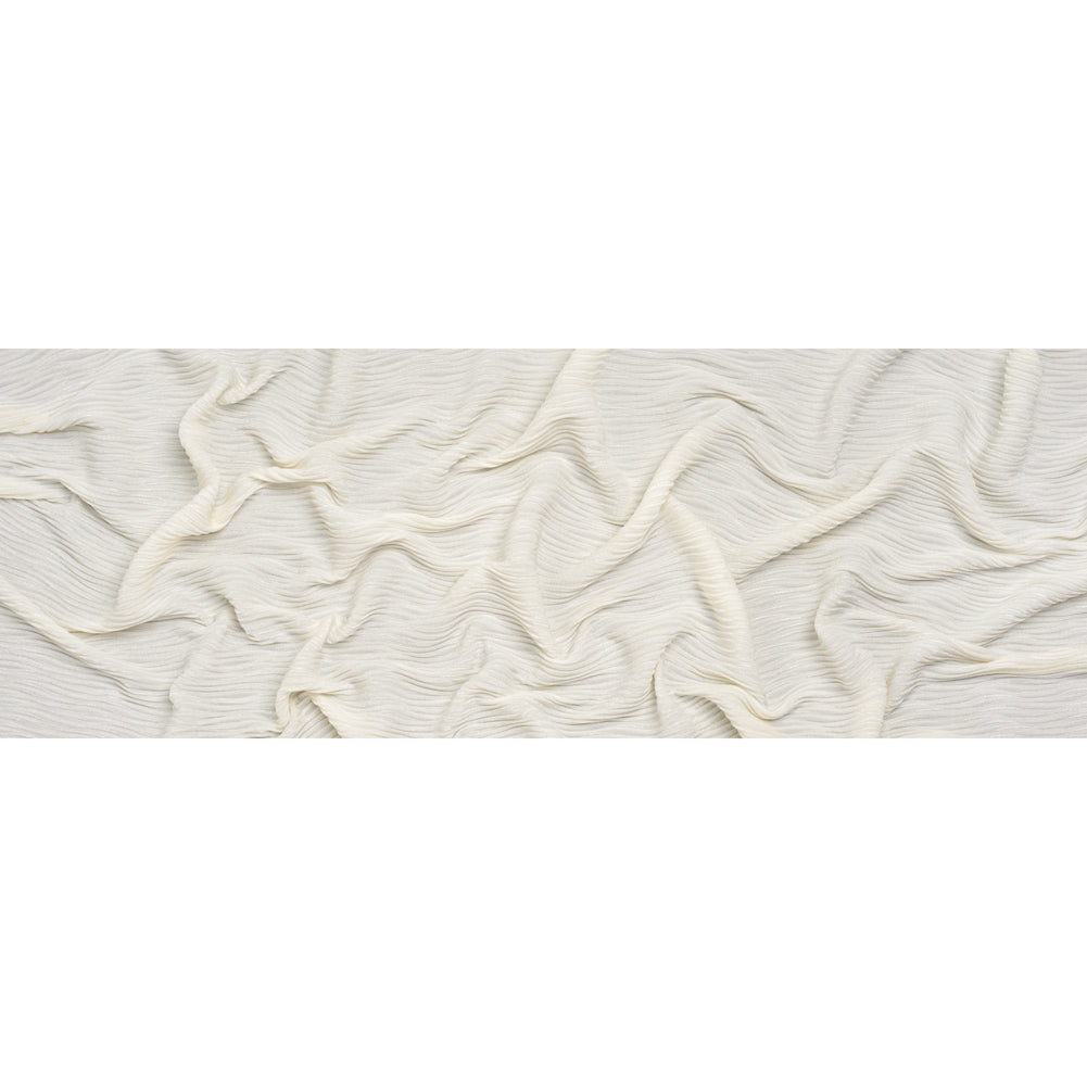 Wavy Crinkled Velour - Vanilla Ice - Yvonne Collection - Full Wavy Crinkled Velour - Vanilla Ice - Yvonne Collection - Full