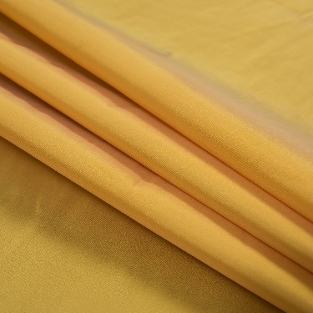 Polyester Taffeta - Plain Dyed Spicy Mustard Yellow - Bellamy Collection Detail Polyester Taffeta - Plain Dyed Spicy Mustard Yellow - Bellamy Collection Detail