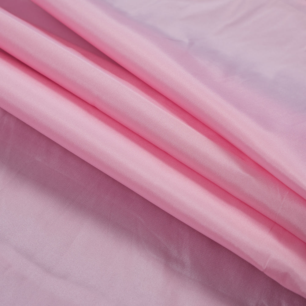 Polyester Taffeta - Plain Dyed Pink - Bellamy Collection Detail Polyester Taffeta - Plain Dyed Pink - Bellamy Collection Detail