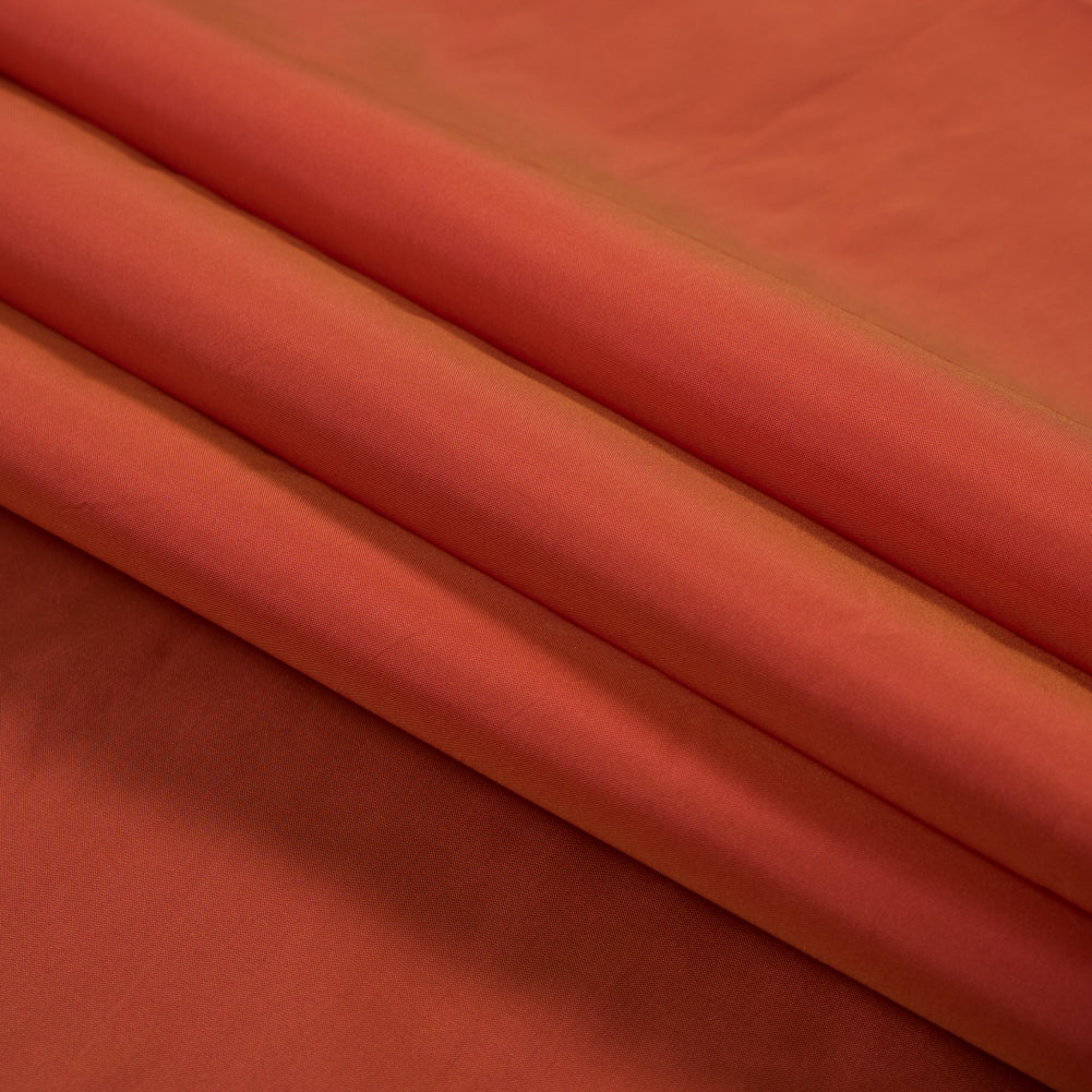 Polyester Taffeta - Plain Dyed Orange - Bellamy Collection Detail Polyester Taffeta - Plain Dyed Orange - Bellamy Collection Detail