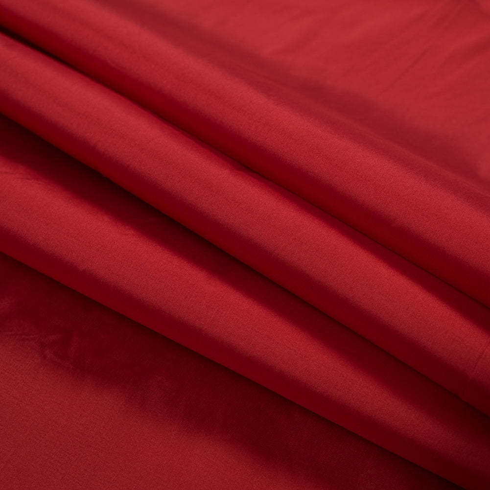 Polyester Taffeta - Plain Dyed Goji Berry Red - Bellamy Collection Detail Polyester Taffeta - Plain Dyed Goji Berry Red - Bellamy Collection Detail