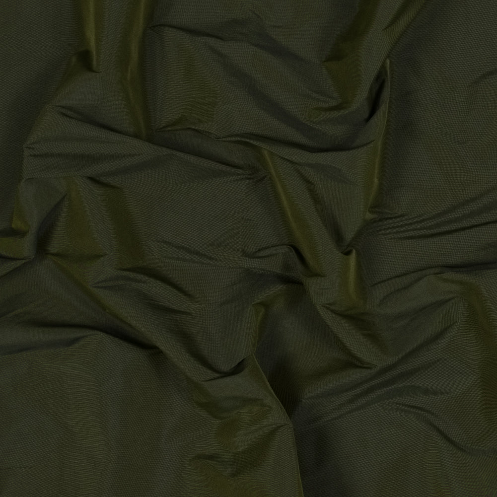 Polyester Taffeta - Plain Dyed Olive - Bellamy Collection Polyester Taffeta - Plain Dyed Olive - Bellamy Collection