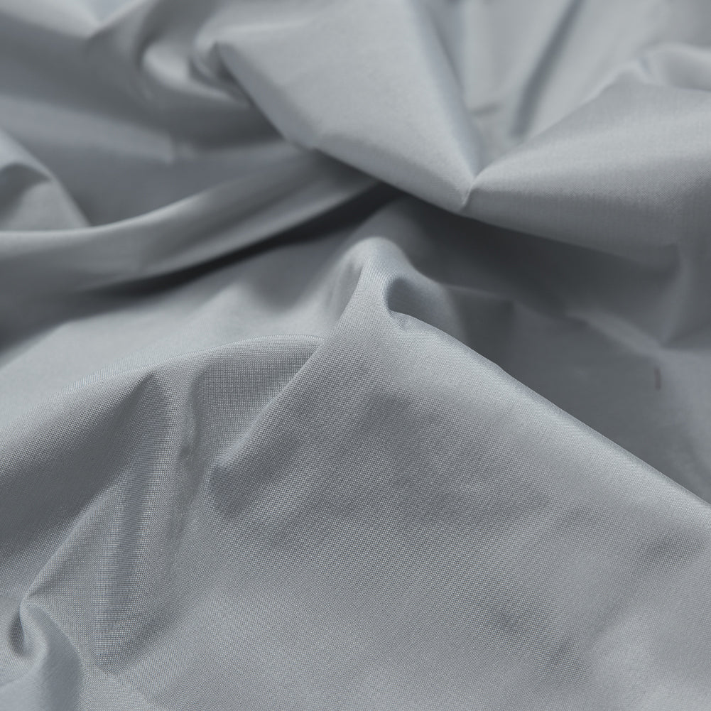 Polyester Taffeta - Plain Dyed Silver - Bellamy Collection Full