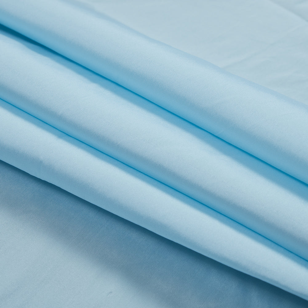 Polyester Taffeta - Plain Dyed Pale Blue - Bellamy Collection Detail Polyester Taffeta - Plain Dyed Pale Blue - Bellamy Collection Detail