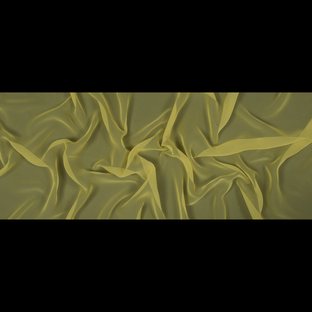 Polyester Chiffon - Lemon - Regina Collection Folded Polyester Chiffon - Lemon - Regina Collection Folded