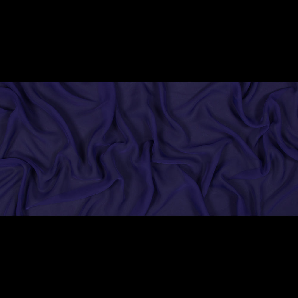 Polyester Chiffon - Plum - Regina Collection Folded Polyester Chiffon - Plum - Regina Collection Folded