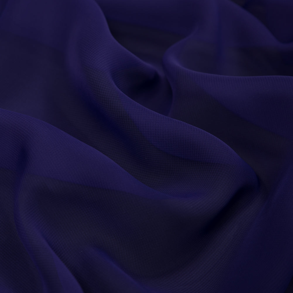 Polyester Chiffon - Plum - Regina Collection Full Polyester Chiffon - Plum - Regina Collection Full