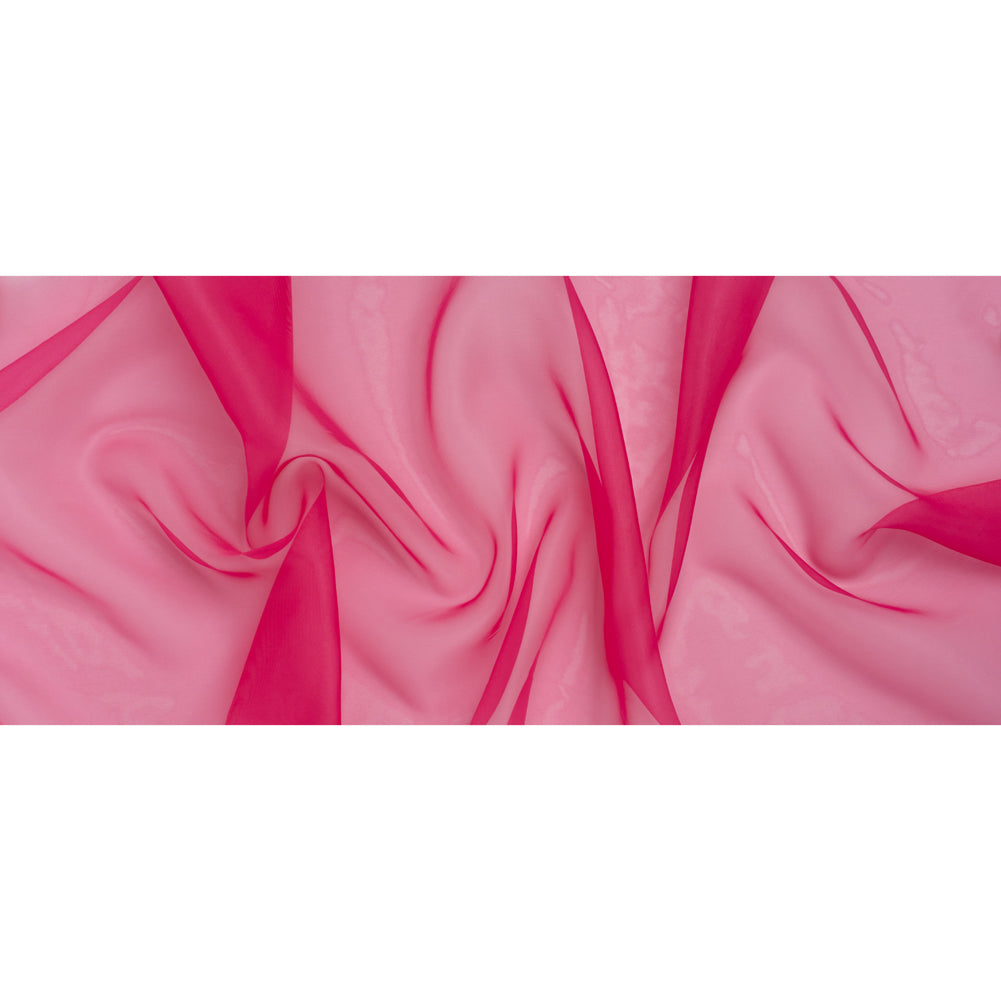 2-Ply Polyester Organza - Deep Berry - Zelda Collection - Full 2-Ply Polyester Organza - Deep Berry - Zelda Collection - Full