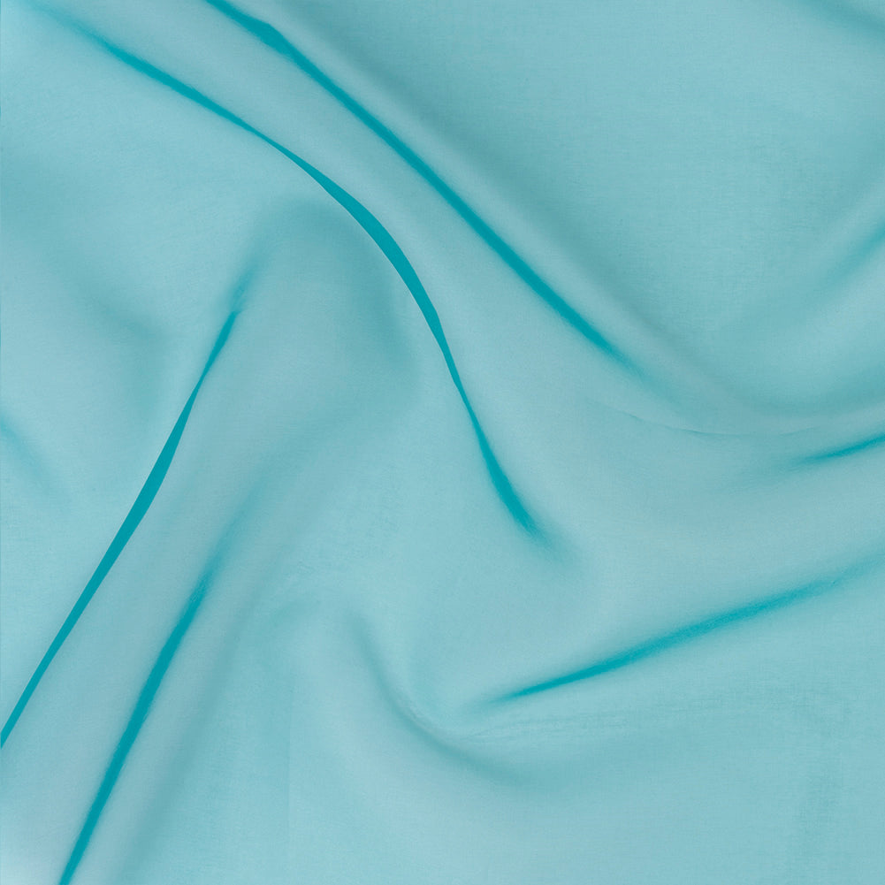 2-Ply Polyester Organza - Teal - Zelda Collection 2-Ply Polyester Organza - Teal - Zelda Collection