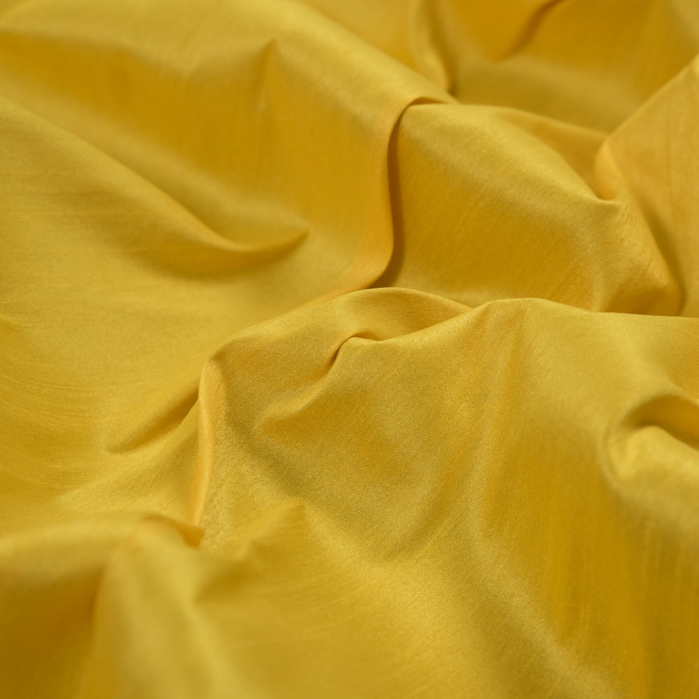 Polyester Shantung - Gamboge Yellow - Eirian Collection Full Polyester Shantung - Gamboge Yellow - Eirian Collection Full
