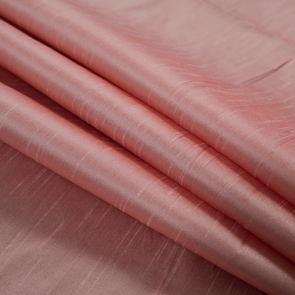 Polyester Shantung - Dusty Rose - Eirian Collection Detail Polyester Shantung - Dusty Rose - Eirian Collection Detail