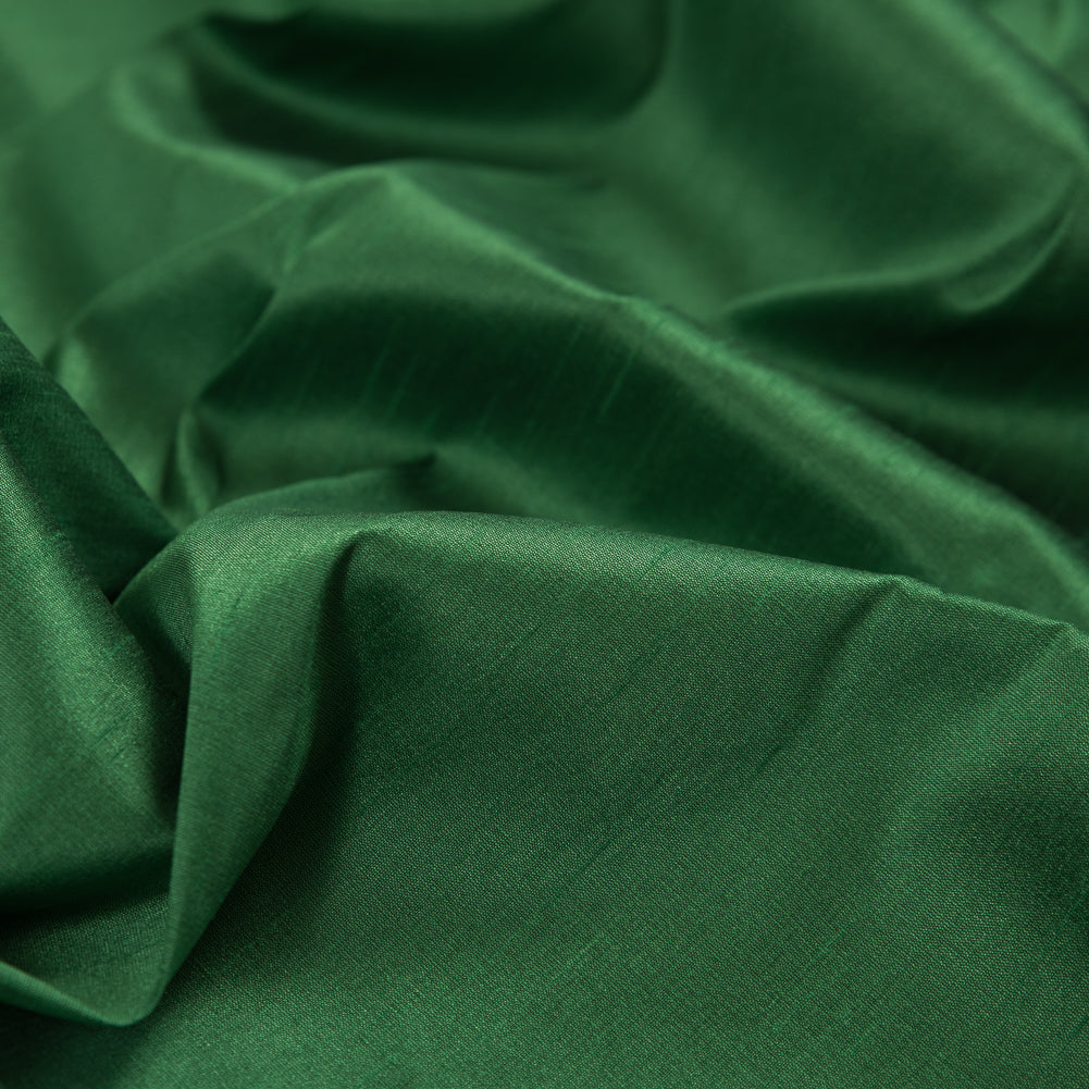 Polyester Shantung - Kelly Green - Eirian Collection Full Polyester Shantung - Kelly Green - Eirian Collection Full