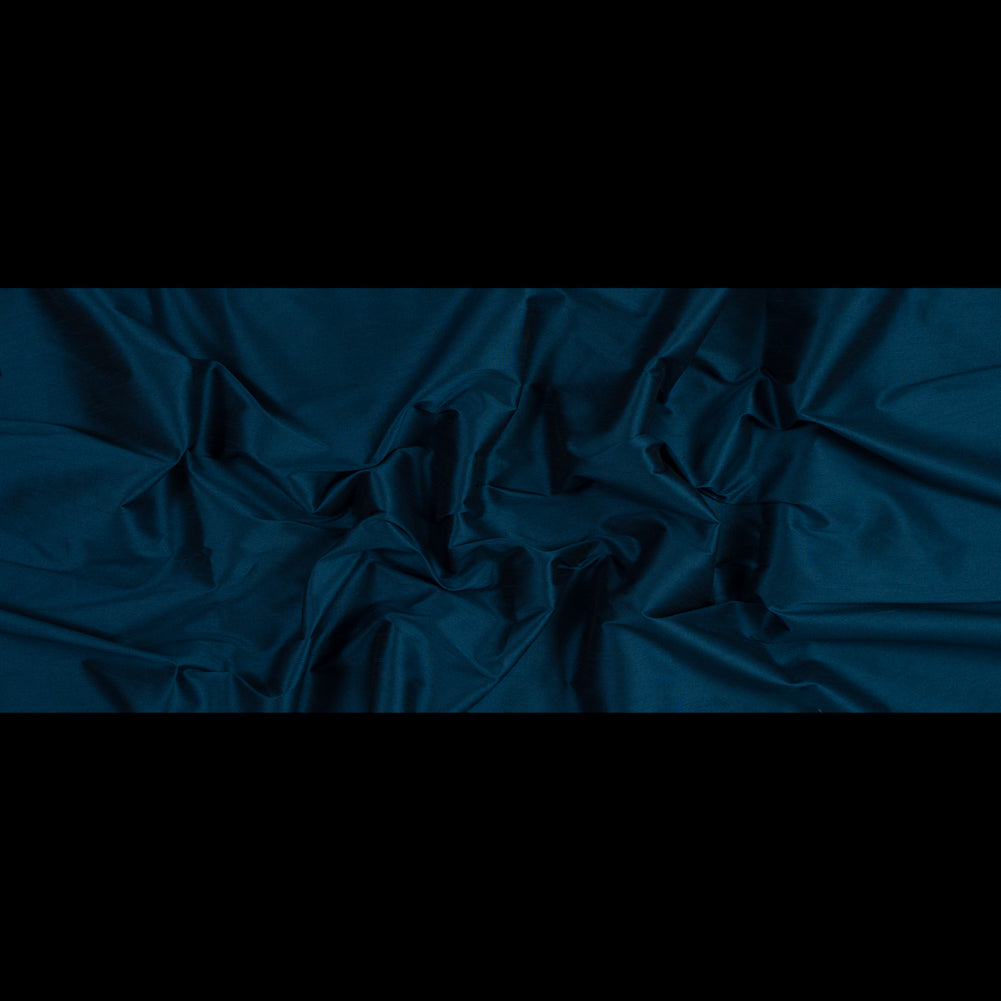 Polyester Shantung - Teal - Eirian Collection Folded Polyester Shantung - Teal - Eirian Collection Folded