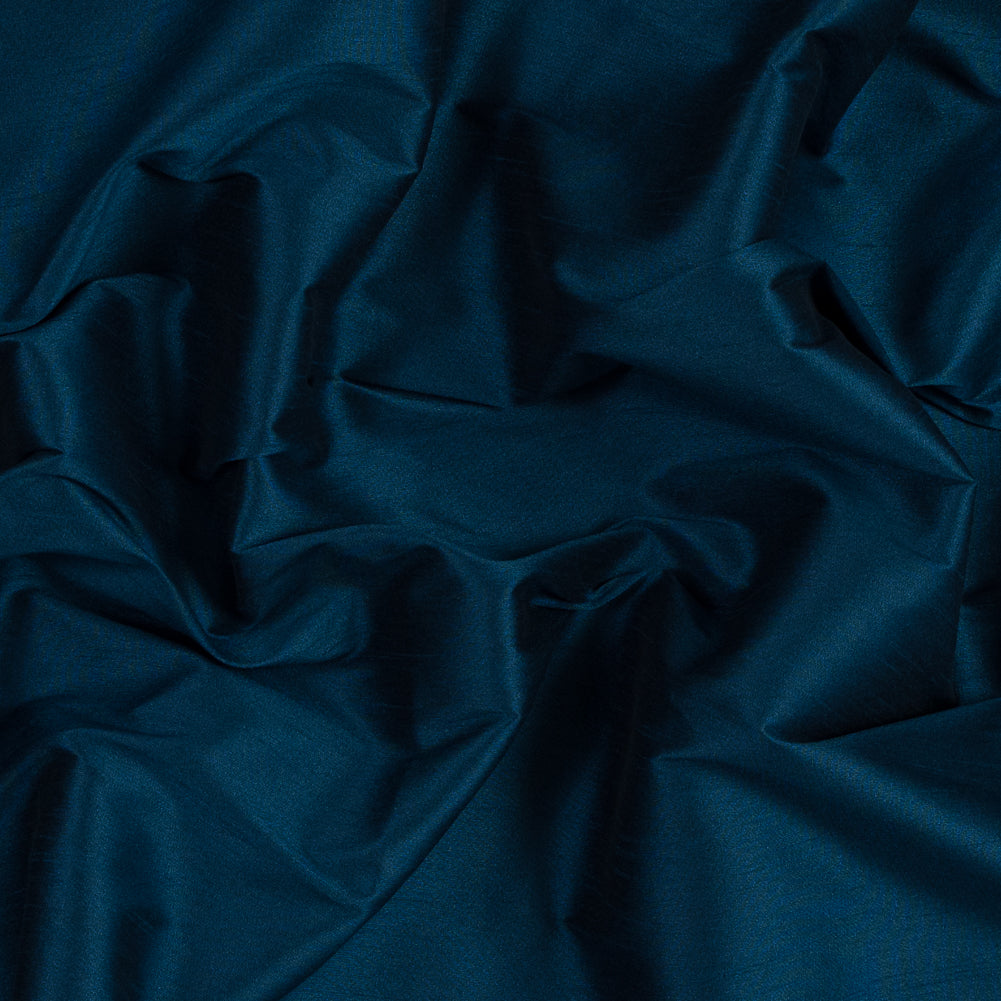 Polyester Shantung - Teal - Eirian Collection Polyester Shantung - Teal - Eirian Collection