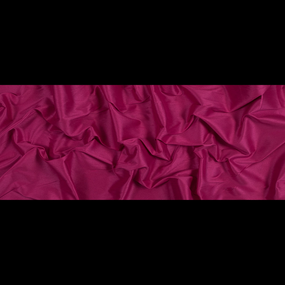 Polyester Shantung - Fuchsia - Eirian Collection Folded Polyester Shantung - Fuchsia - Eirian Collection Folded