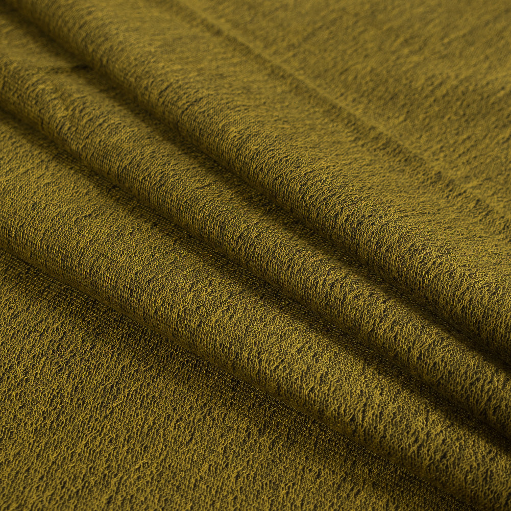 Yellow and Black Duo-Tone French Terry Detail Yellow and Black Duo-Tone French Terry Detail