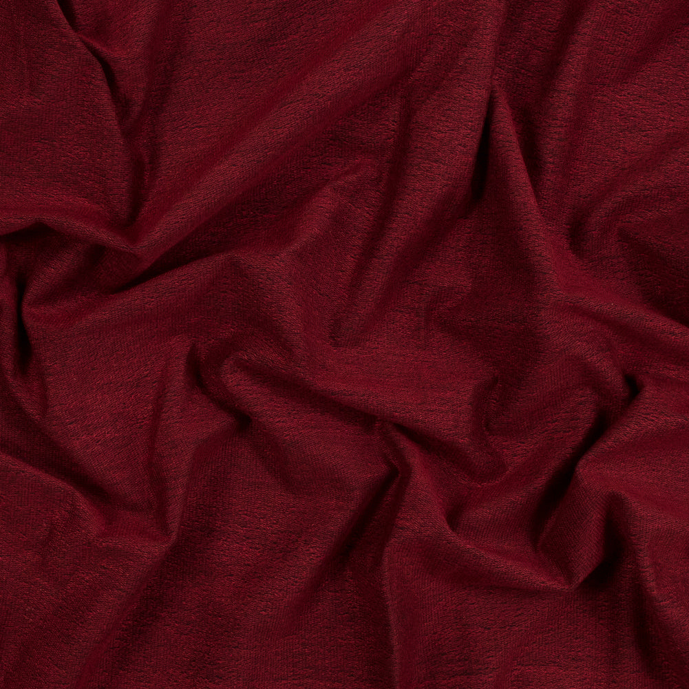 Red and Black Duo-Tone French Terry Red and Black Duo-Tone French Terry