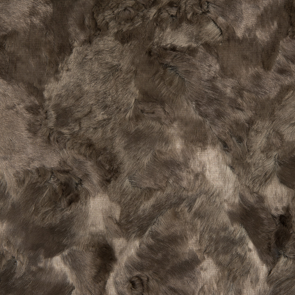 Crushed Velvet - Light Brown - Famous NYC Designer Detail Crushed Velvet - Light Brown - Famous NYC Designer Detail