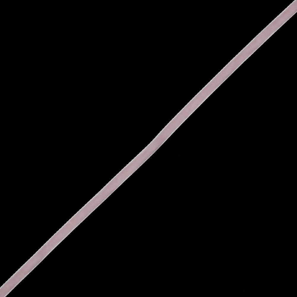 Baby Pink Single-Faced Velvet Ribbon - 0.25" Baby Pink Single-Faced Velvet Ribbon - 0.25"