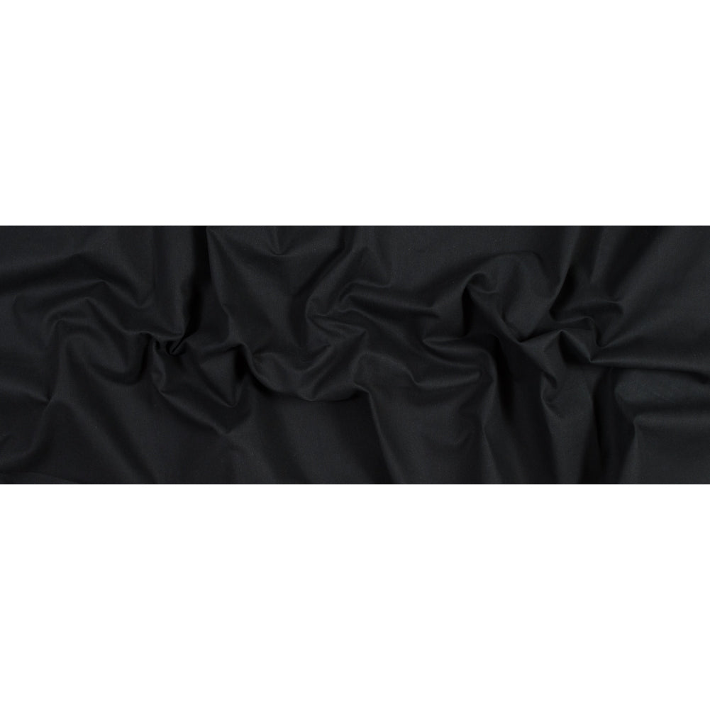 Brushed Cotton Duvetyne 16oz - Black Folded Brushed Cotton Duvetyne 16oz - Black Folded