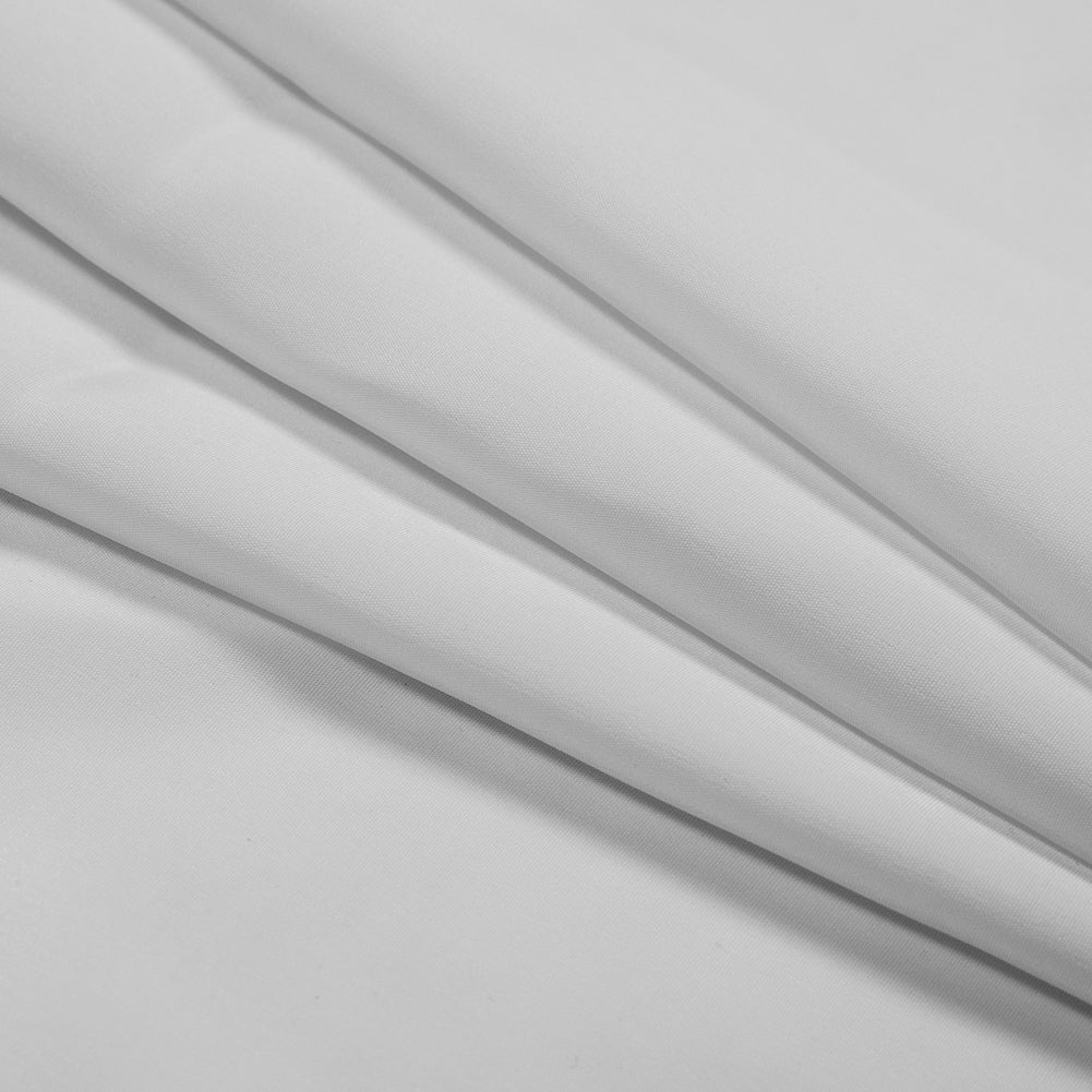 Polyester Peachskin - White Folded Polyester Peachskin - White Folded