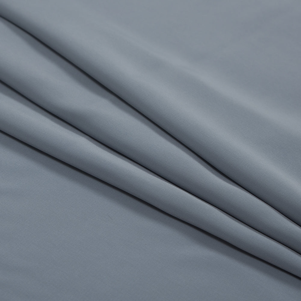 Polyester Peachskin - Silver Folded Polyester Peachskin - Silver Folded