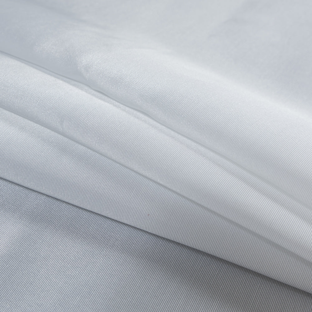 Flame Retardant Polyester Bengaline - Ultra White Folded Flame Retardant Polyester Bengaline - Ultra White Folded