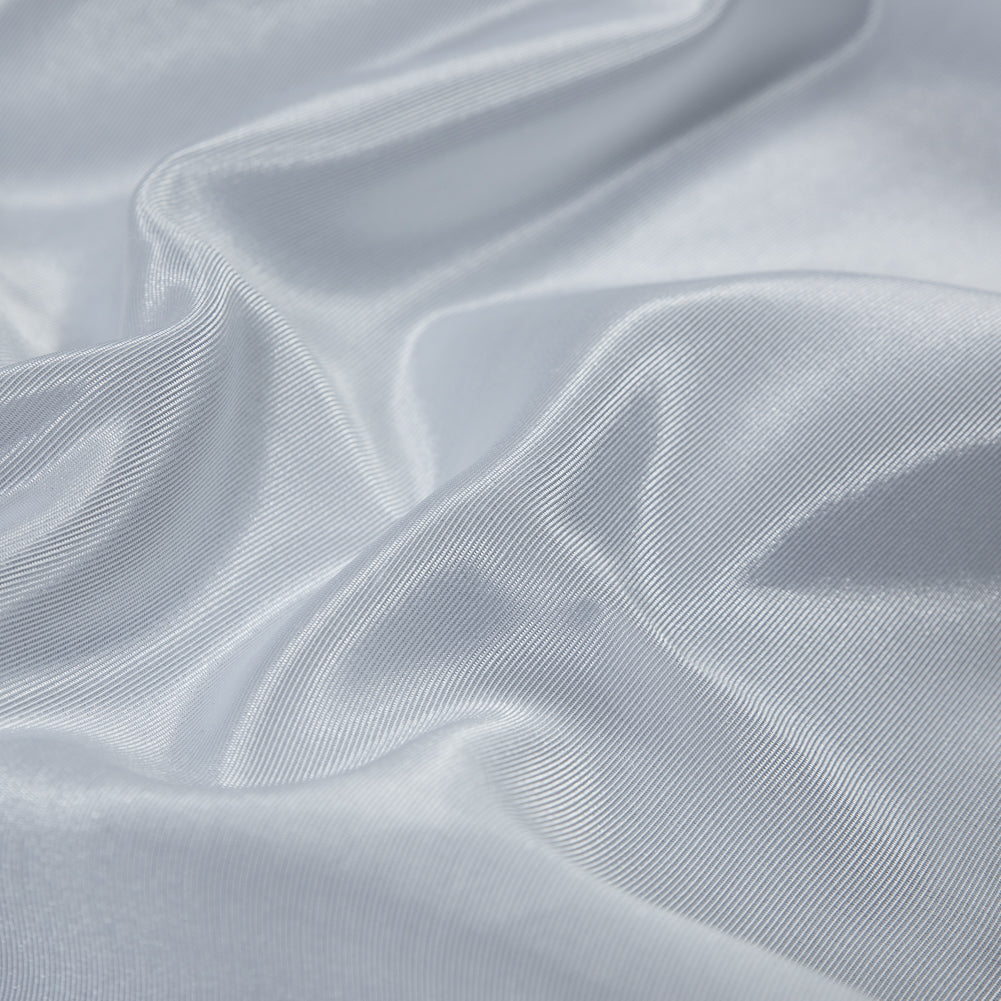 Flame Retardant Polyester Bengaline - Ultra White Detail Flame Retardant Polyester Bengaline - Ultra White Detail