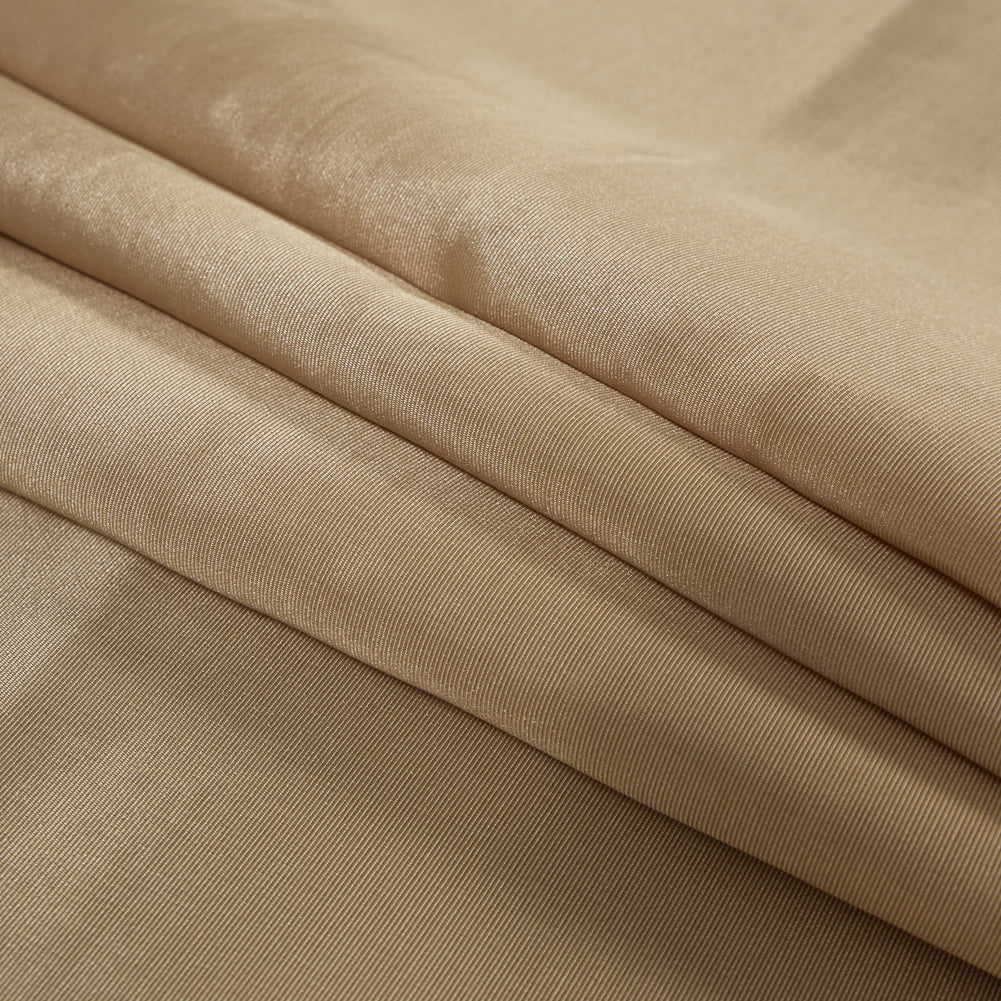 Flame Retardant Polyester Bengaline - Victorian Gold Folded Flame Retardant Polyester Bengaline - Victorian Gold Folded