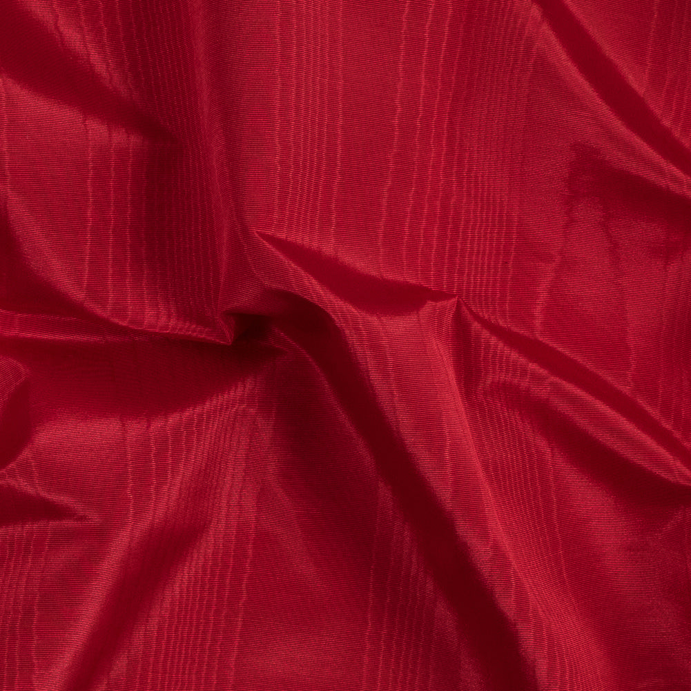 Polyester Bengaline Moire - Valentine Red - Florence Collection Polyester Bengaline Moire - Valentine Red - Florence Collection