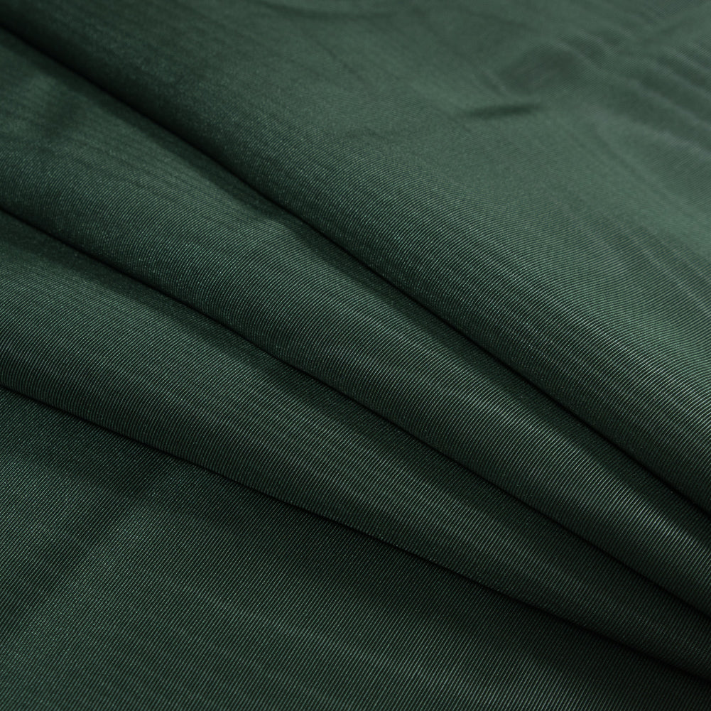 Polyester Moire Bengaline - Spruce Green - Florence Collection Folded Polyester Moire Bengaline - Spruce Green - Florence Collection Folded