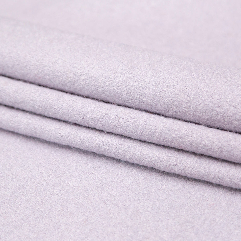 Boiled Wool Coating Fabric - Lavender - Ketil Collection Detail Boiled Wool Coating Fabric - Lavender - Ketil Collection Detail