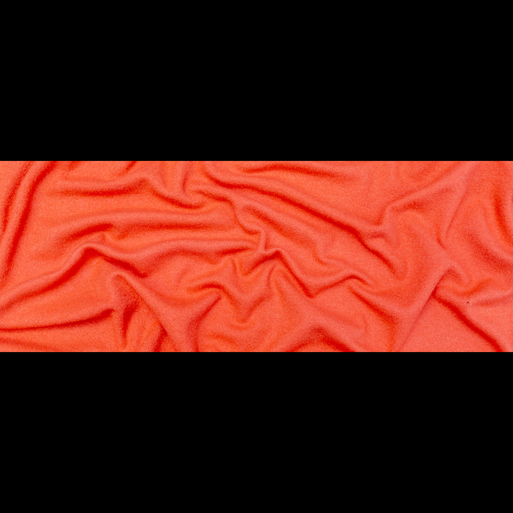 Boiled Wool Coating Fabric - Salmon - Ketil Collection Folded Boiled Wool Coating Fabric - Salmon - Ketil Collection Folded