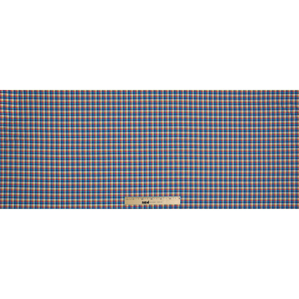 Multicolor Checkered Cotton Shirting Full Multicolor Checkered Cotton Shirting Full