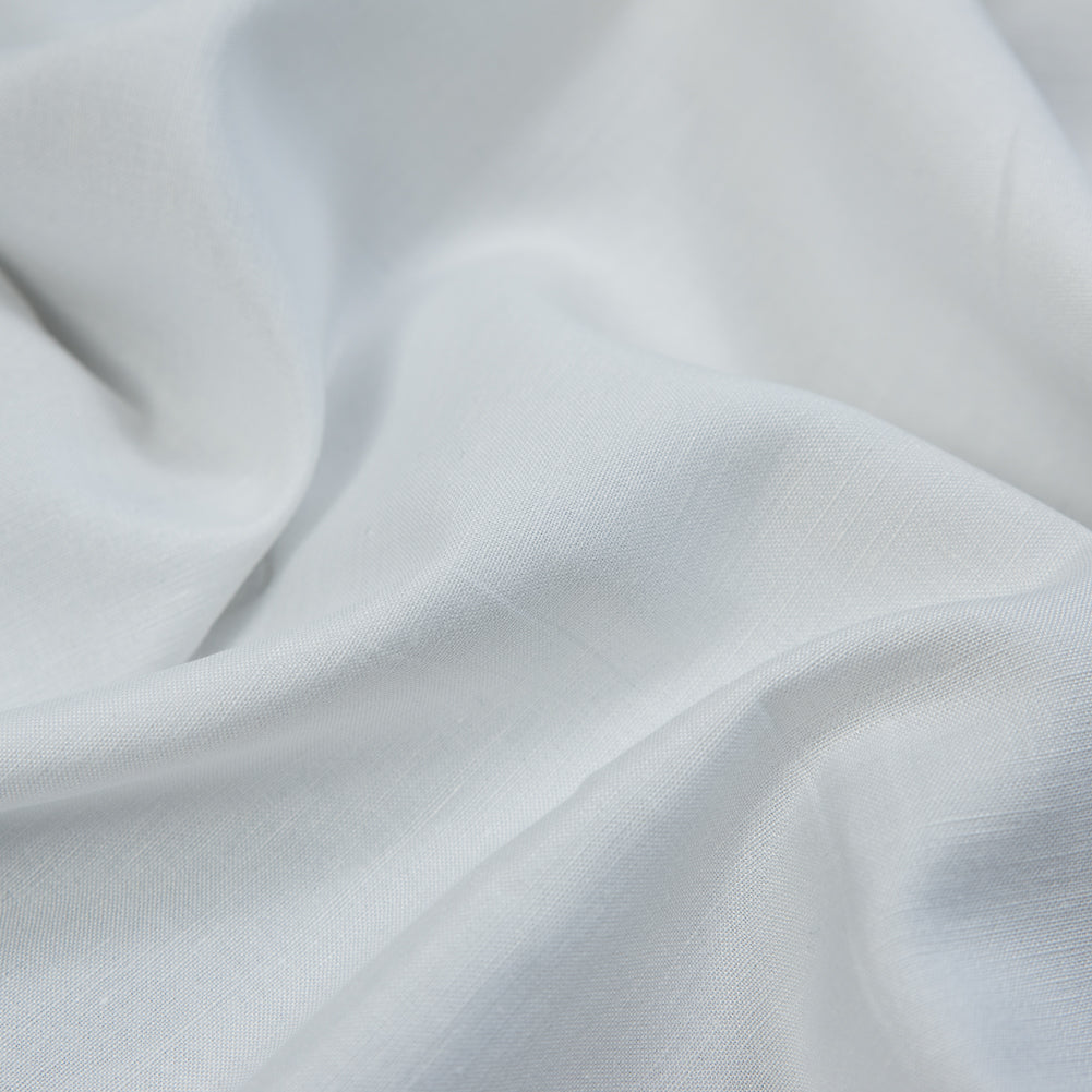 Stretch Linen Woven - White - Asturias Collection Stretch Linen Woven - White - Asturias Collection